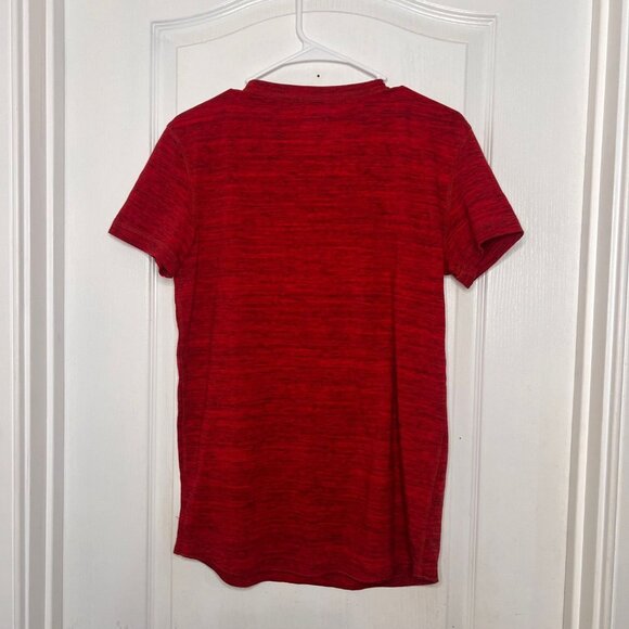 American Eagle Mens Red Heathered Graphic T-Shirt Short Sleeve Size Small NWT - Picture 6 of 7